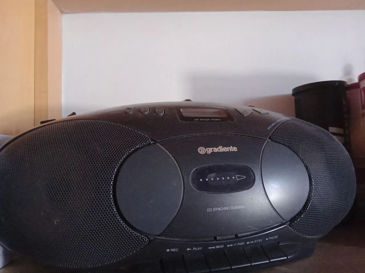 Rádio toca-fitas e CD gradiente  - Foto 3