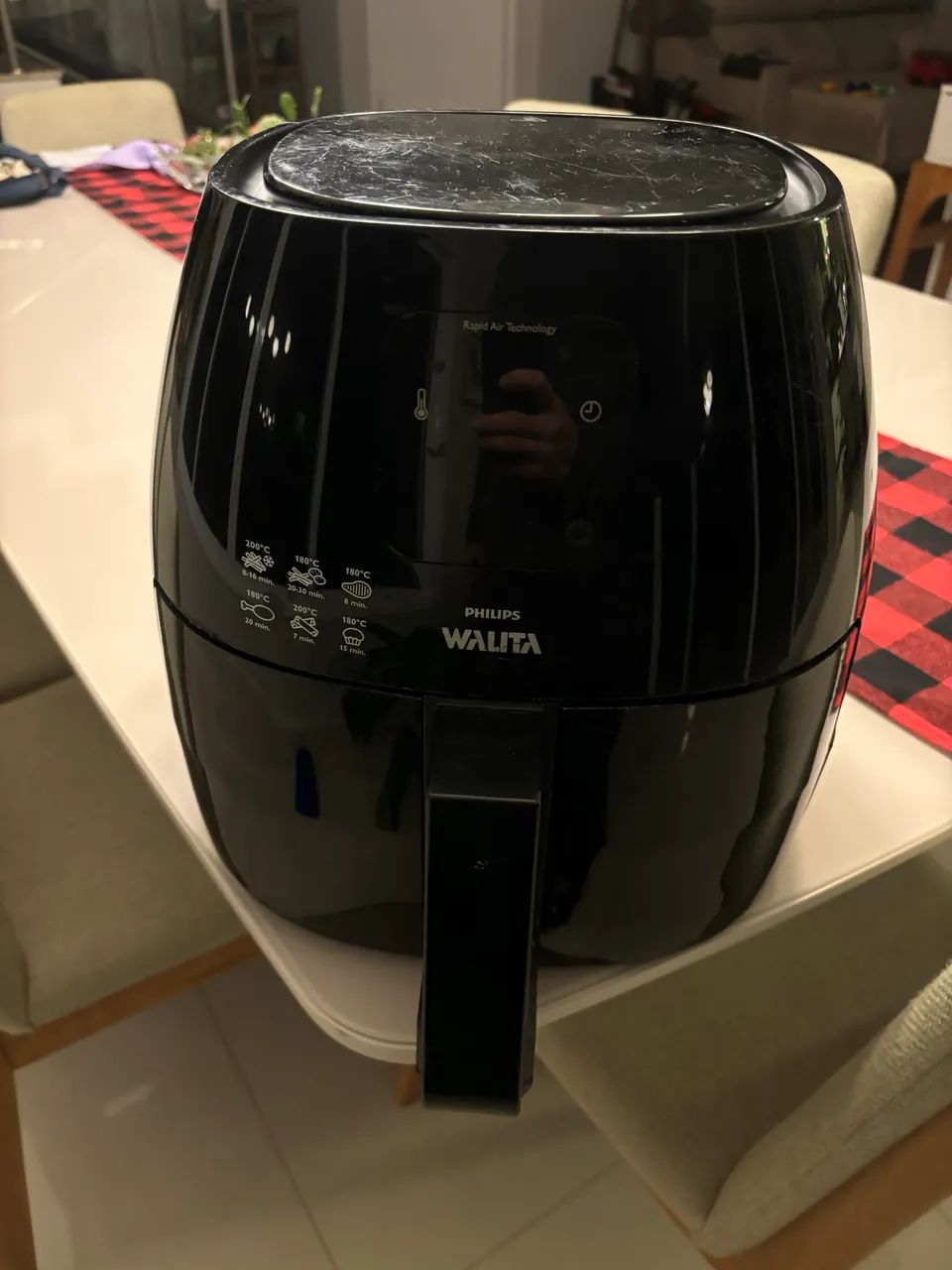 Airfryer Philips Walita XL 1,2L Preta Polishop-Original,110V - Main Image