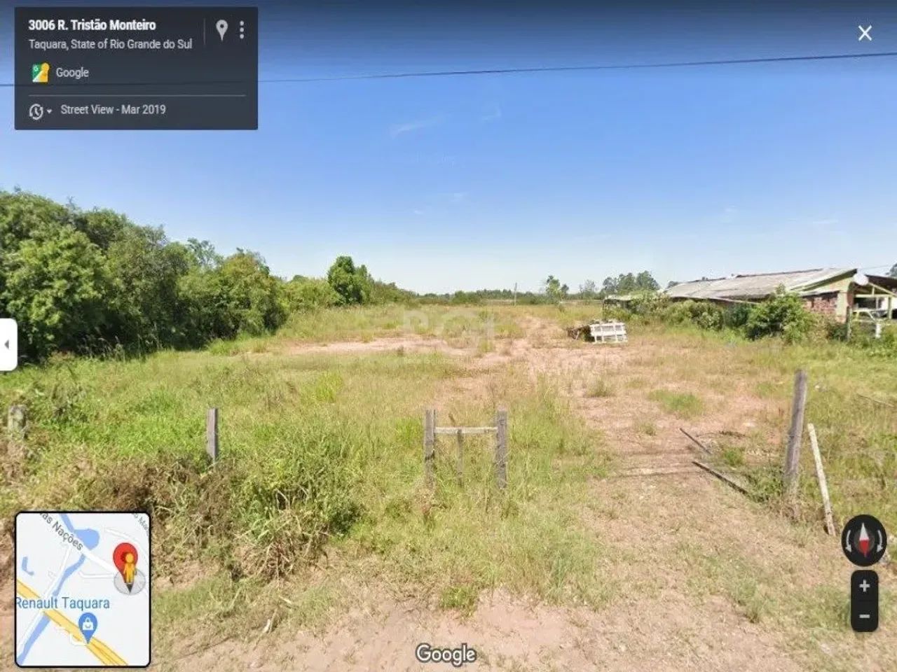 Terreno com 66.600m² em Taquara na rua Tristão Monteiro. Terreno ideal para construir sua  - Foto 3