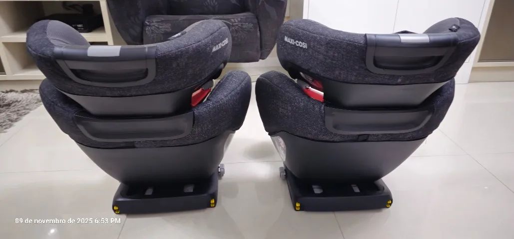 2x Cadeirinha com Isofix Rodifix AirProtect 15 a 36 Kg Maxi-Cosi, Nomad Black - Foto 2