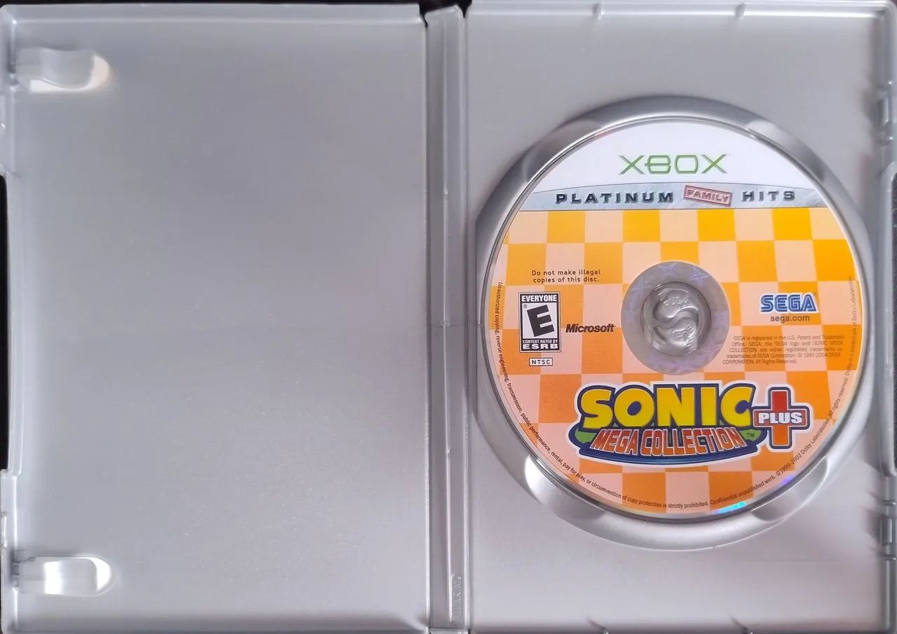 Sonic Mega Collection Plus - Xbox Clássico Original - Foto 3