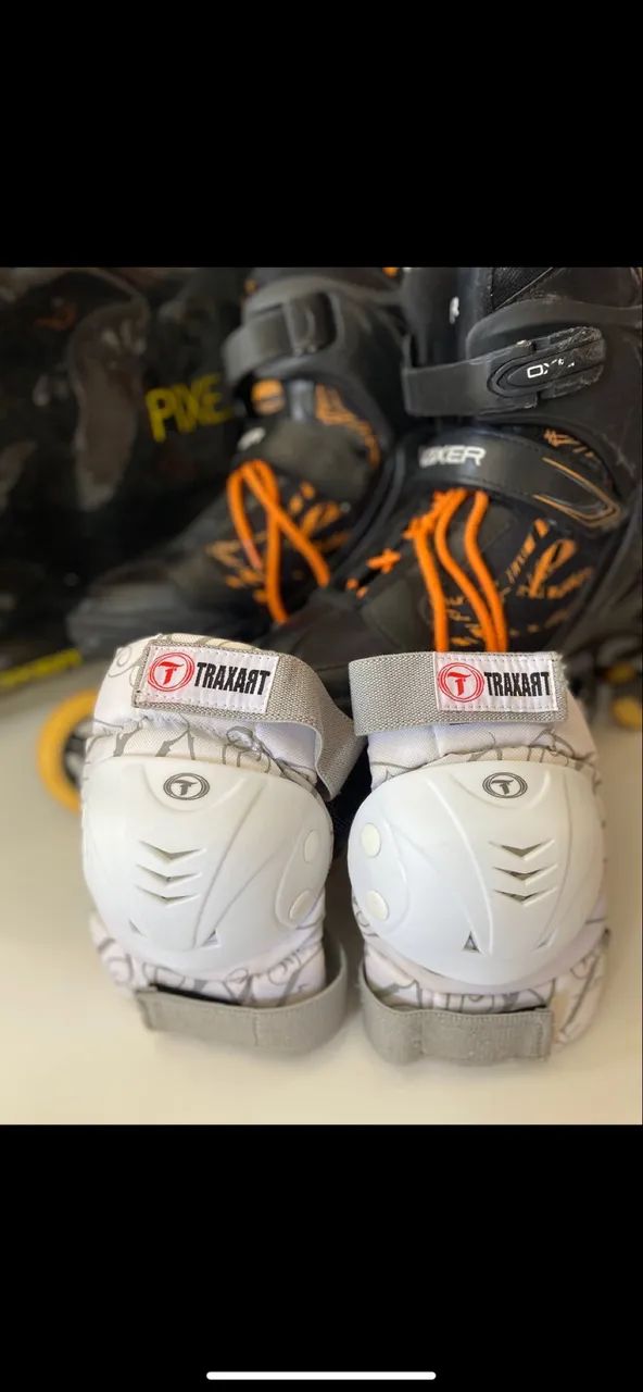 Patins Inline Oxer Pixel com Bolsa - Foto 3