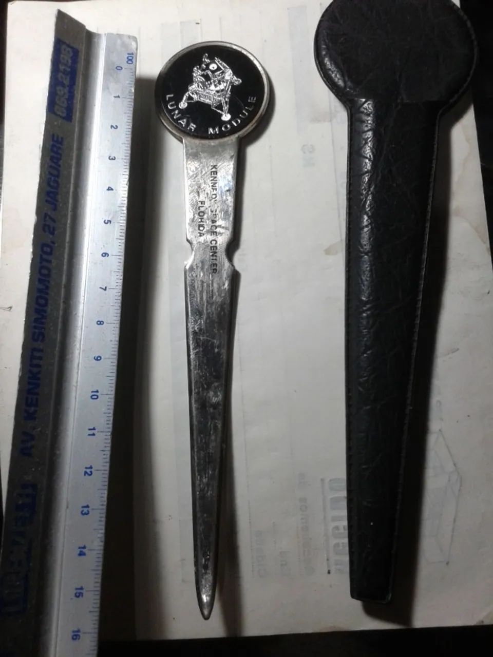 abridor de cartas modulo lunar kennedy space center - Foto 2