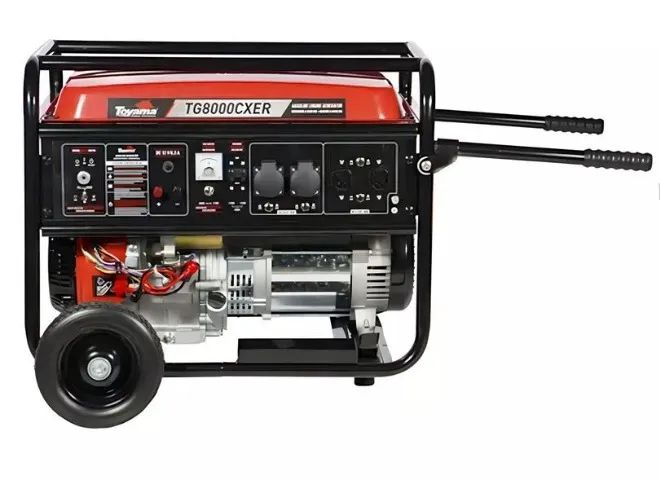 Gerador de Energia Gasolina 7 Kva TG8000CXER Bivolt Toyama novíssimo - Foto 2
