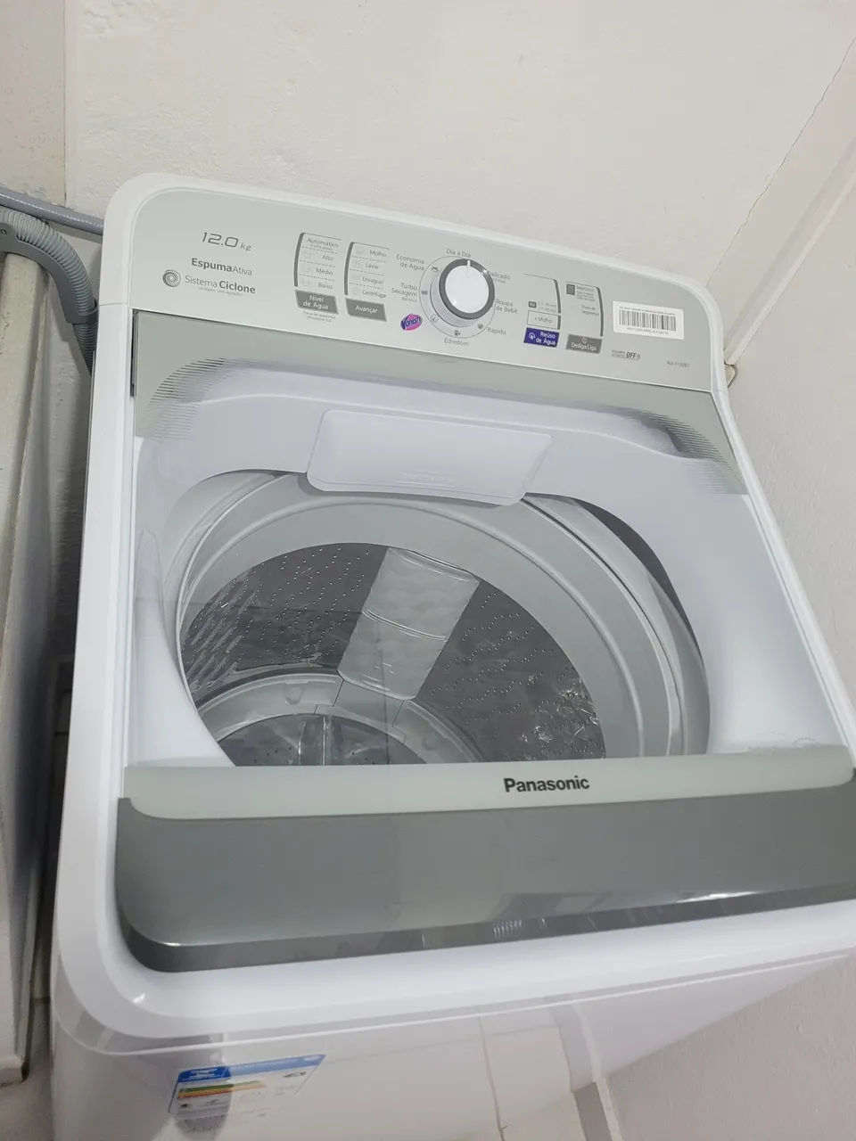 Máquina de Lavar Panasonic 12kg - Espuma Ativa
