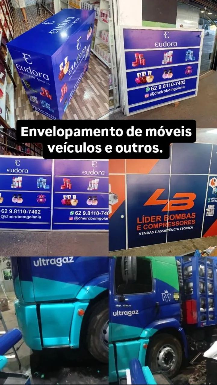 Plotagem envelopamento e personalizações de frotas