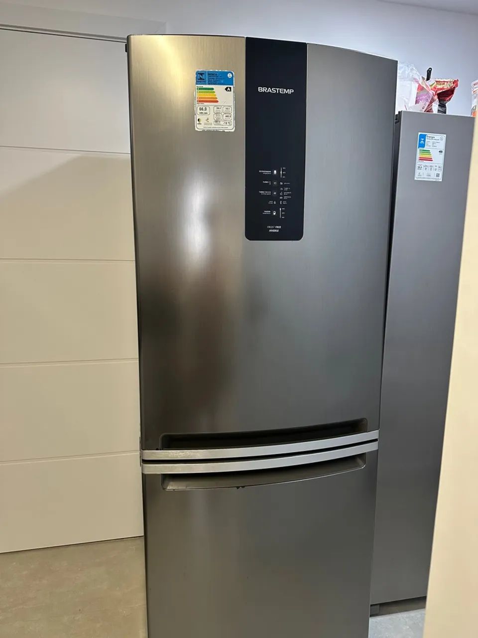 Geladeira Brastemp Frost free inverse - 447 litros