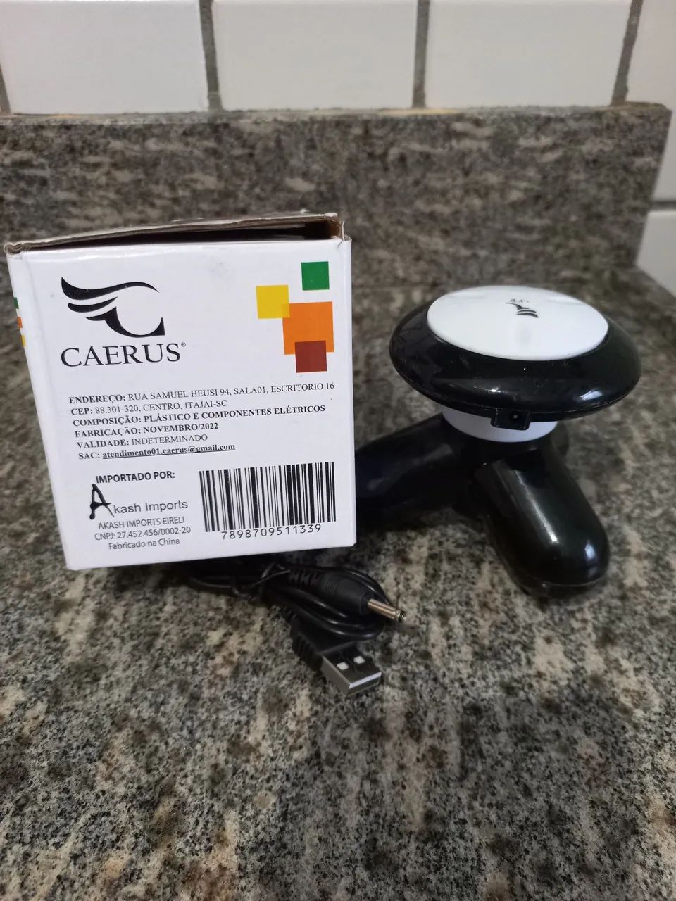 Mini Massageador Portátil Caerus CRS-6700 - Foto 3