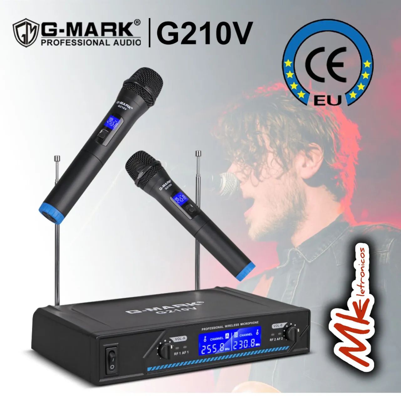 Microfone Sem Fio G-Mark G120 - Novo - Garantia - Foto 5