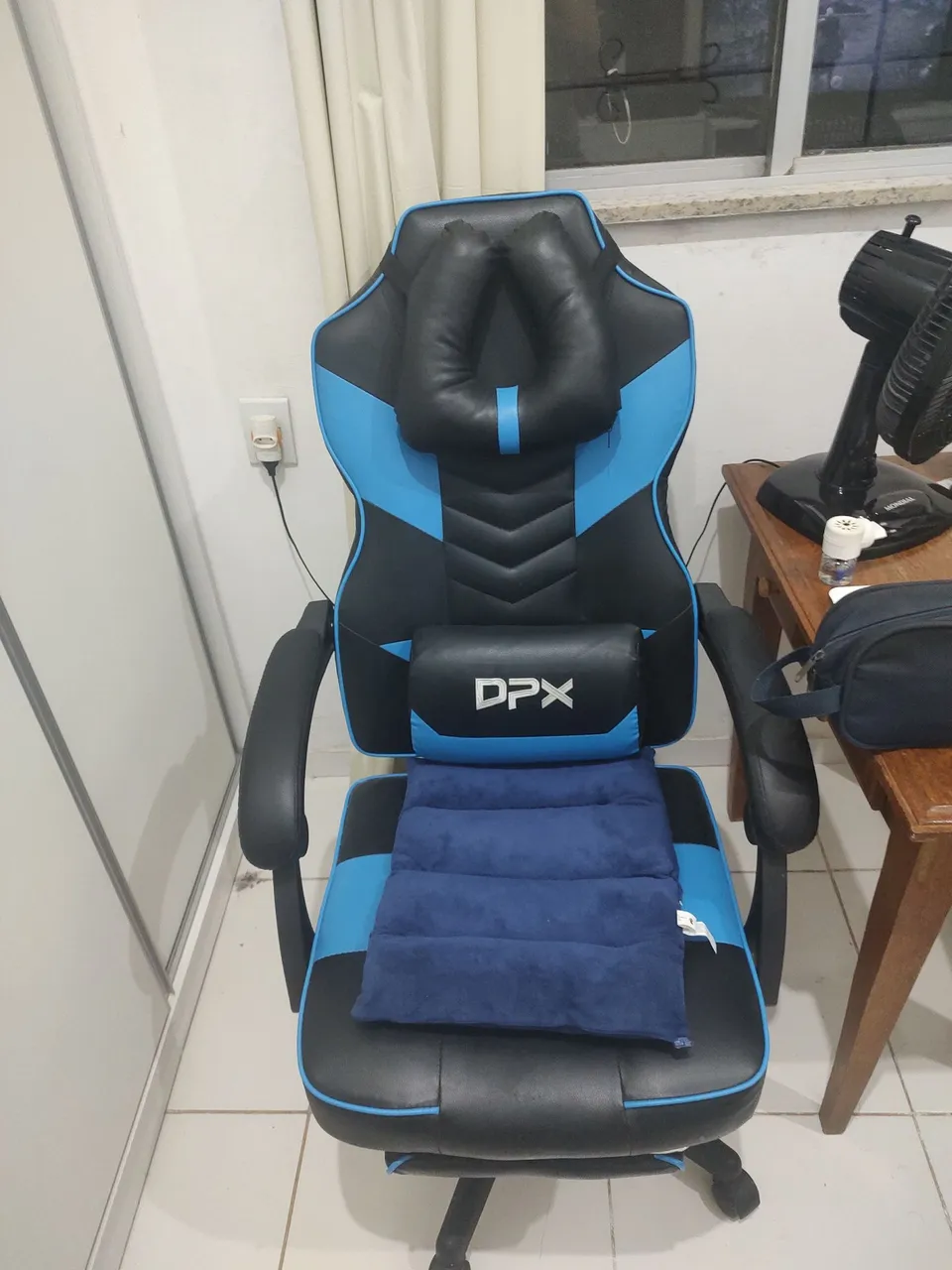Cadeira Gamer DPX Azul e Preto