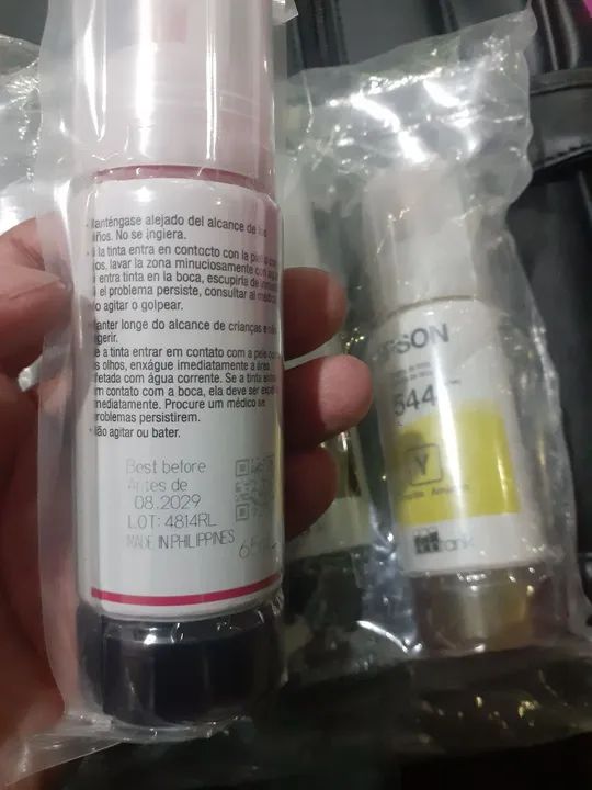 Cartuchos de tinta Epson 544 originais - Foto 3