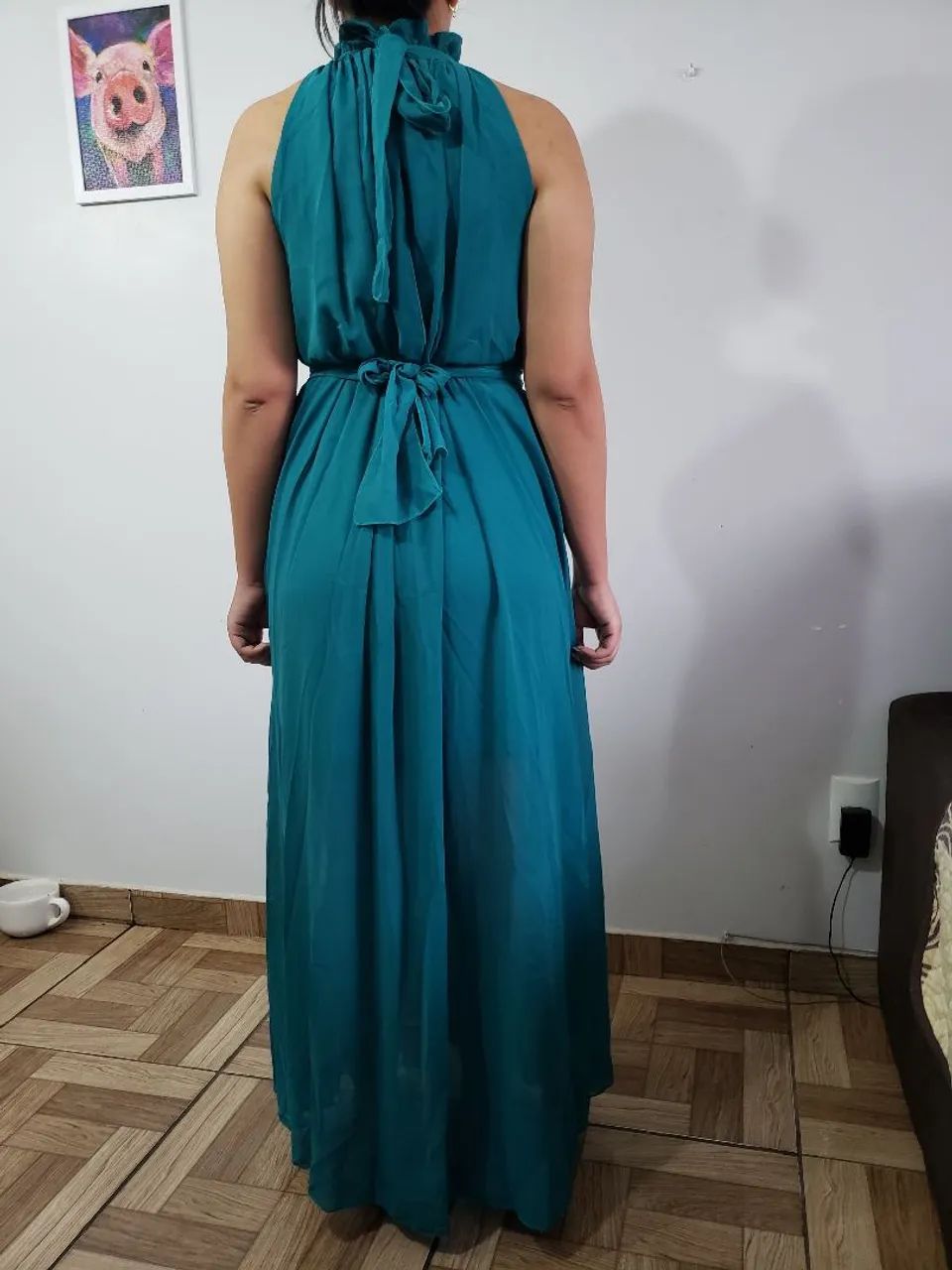 Vestido de Festa VERDE - Foto 2