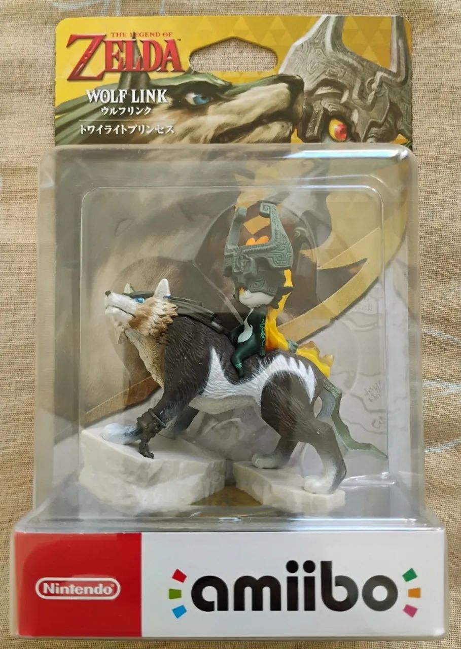 Amiibo Zelda Wolf Link lacrado - Foto 5