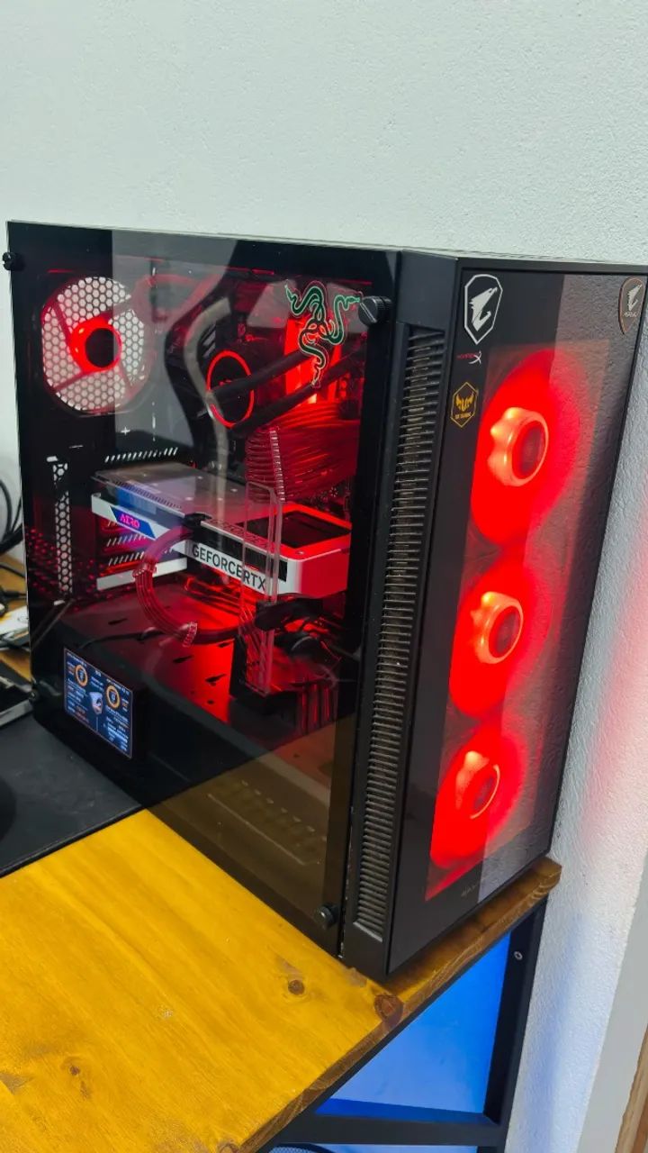 Setup Gamer Completo Ryzen 7 5700X3D + RTX 4060 + Alienware 240hz + Periféricos Premium - Foto 4