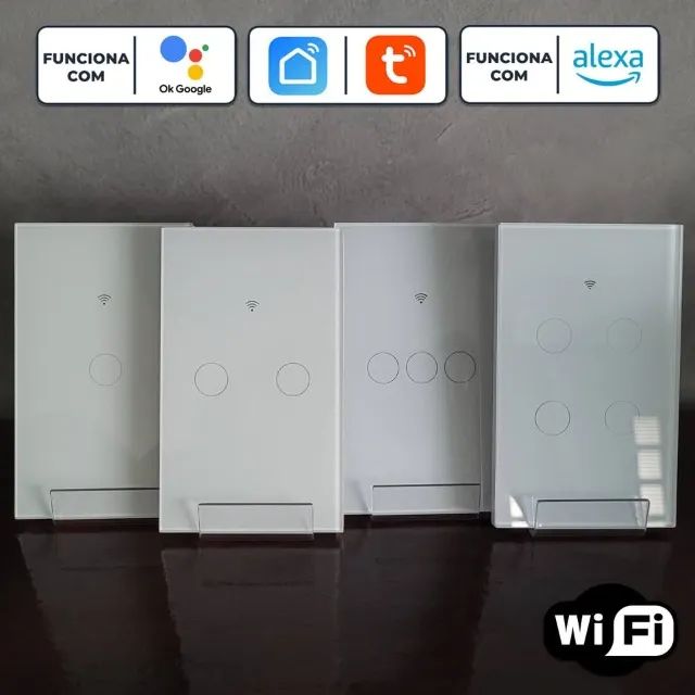 Interruptor Inteligente Wi-Fi - 2 botões - Foto 2
