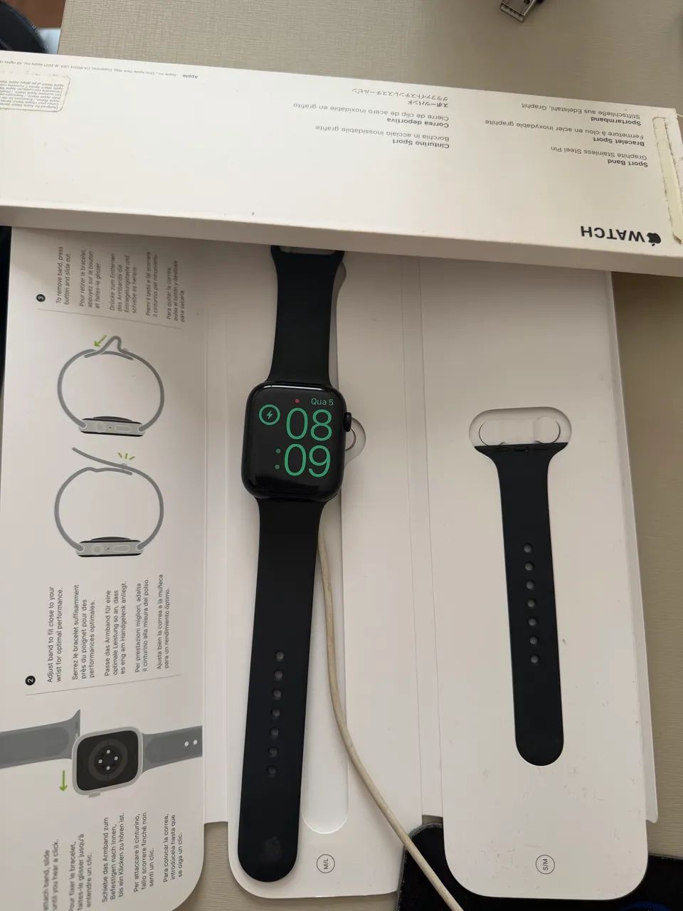 Apple Watch 7 - muito novo! Funcionando perfeitamente  - Foto 2