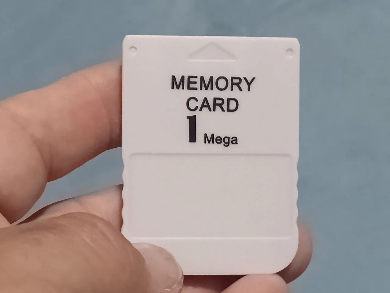 Memory Card paralelo novo 1 Mega para Playstation 1 - Foto 2