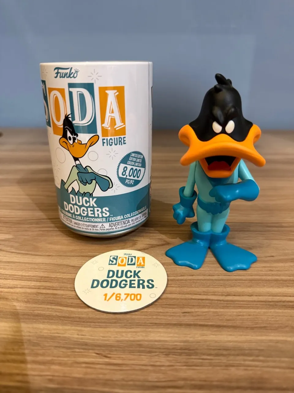 Funko Soda Duck Dodgers - Edição Limitada