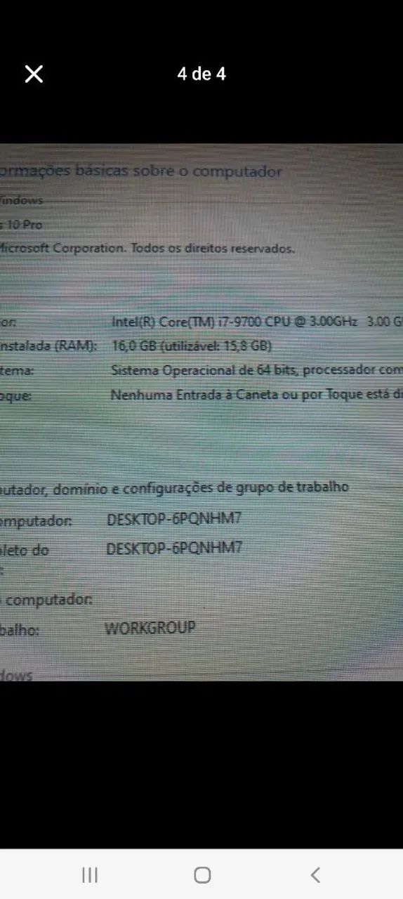HP Desktop i7 9 geração  - Foto 3