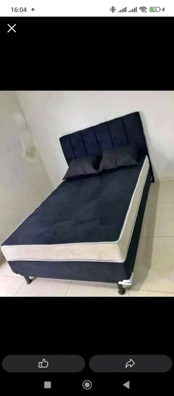 Cama box nova