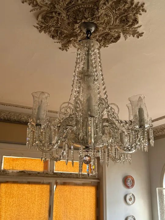 Lustre de Cristal Antigo - Foto 3