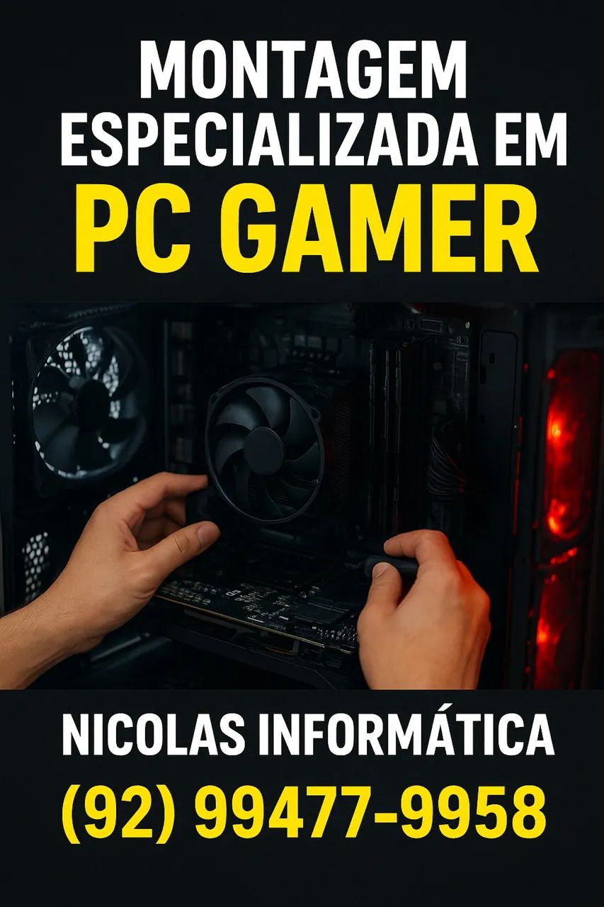 Montagem de pc gamer 