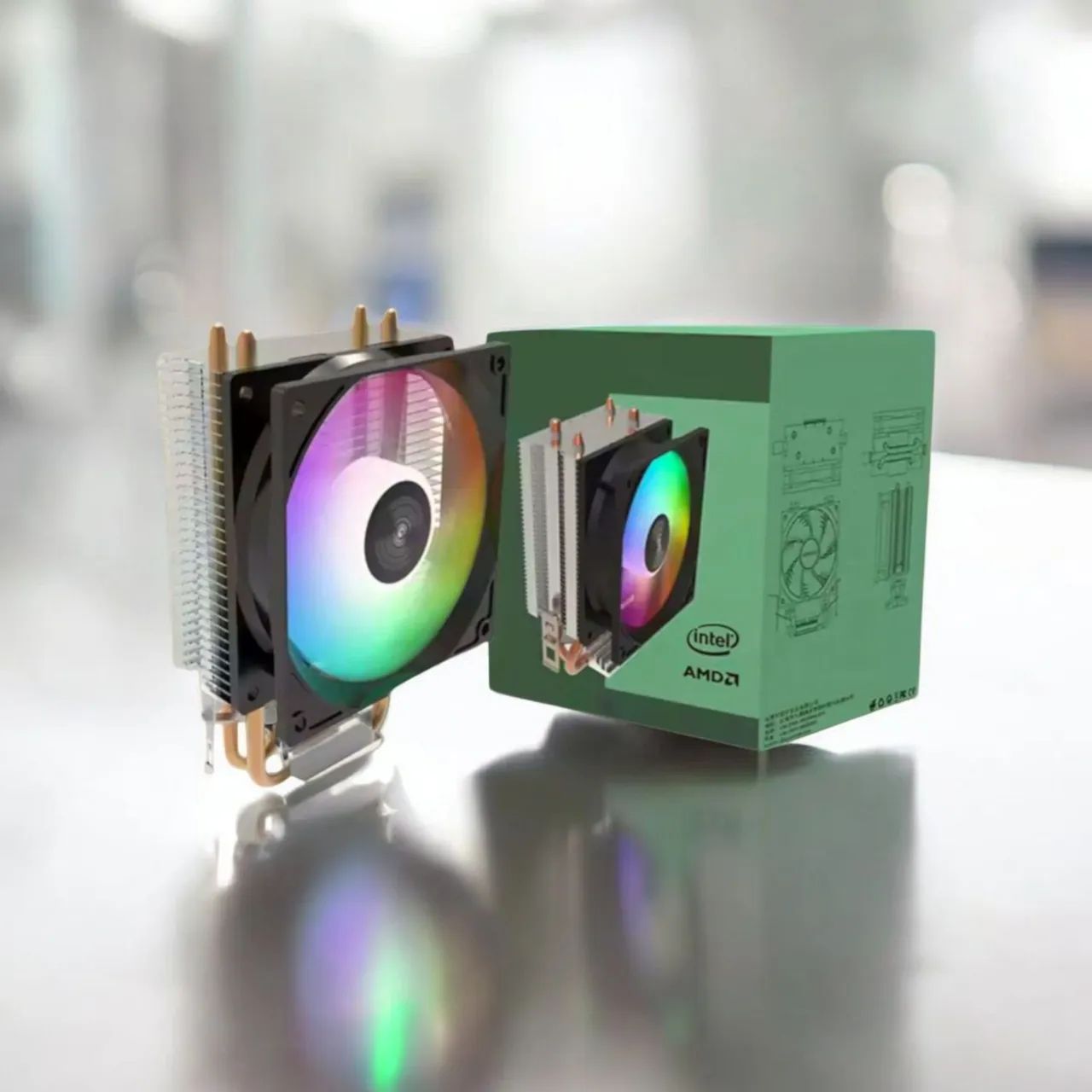 Aircooler compatível com Intel e Amd