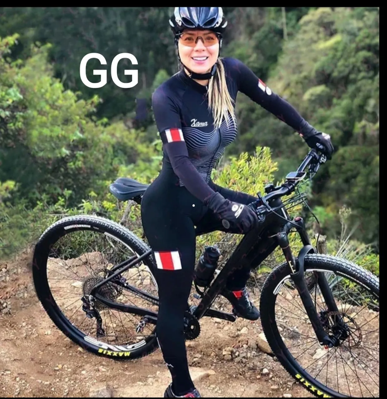 Macacão Ciclismo Feminino - Tamanho GG