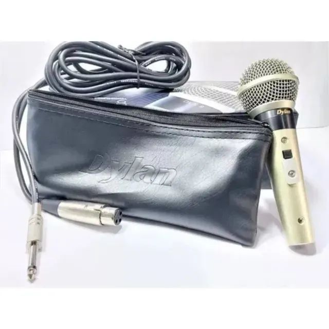 Microfone Dinamico Dylan Dls-8 Profissional - Foto 3