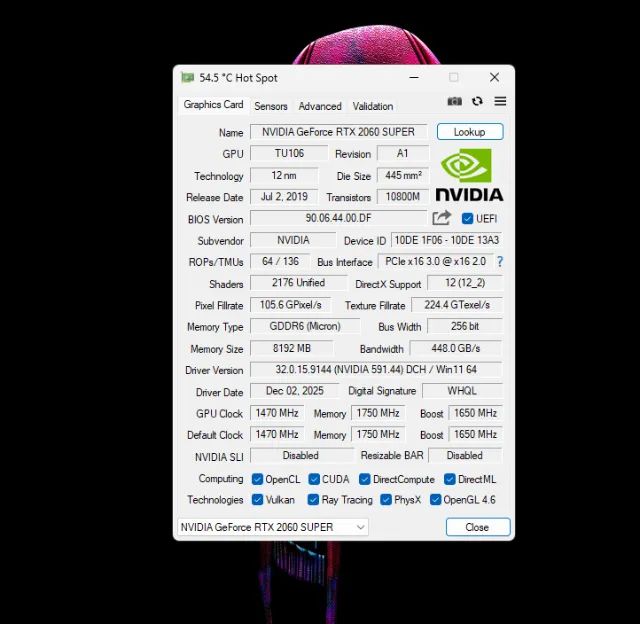 rtx 2060 SUPER 8gb  - Foto 4