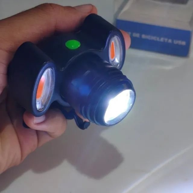 Farol Para Bike Recarregável com Foco Ajustável - Foto 4