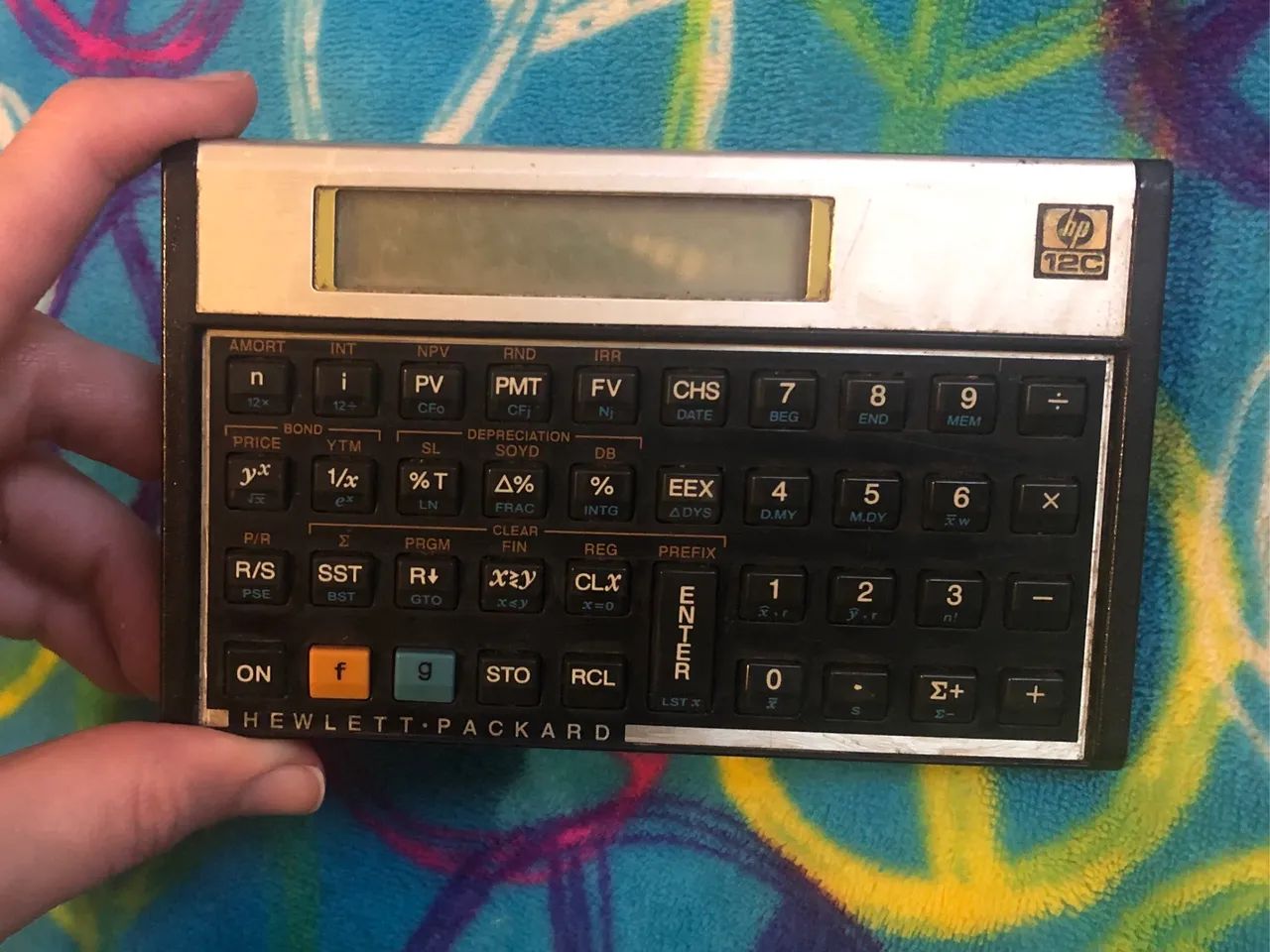 Calculadora financeira HP 12c 