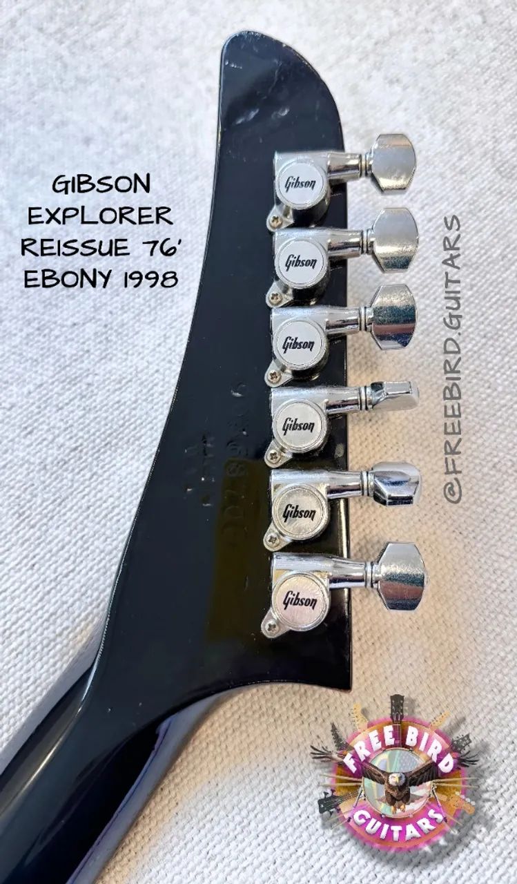 GIBSON / EXPLORER 76? REISSUE / EBONY / 1998 / GUITARRA