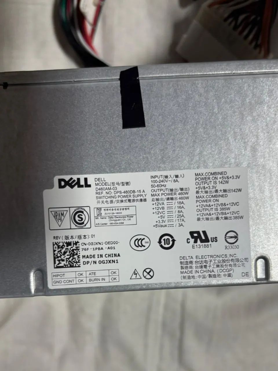 Fonte Dell D460AM-03 450w