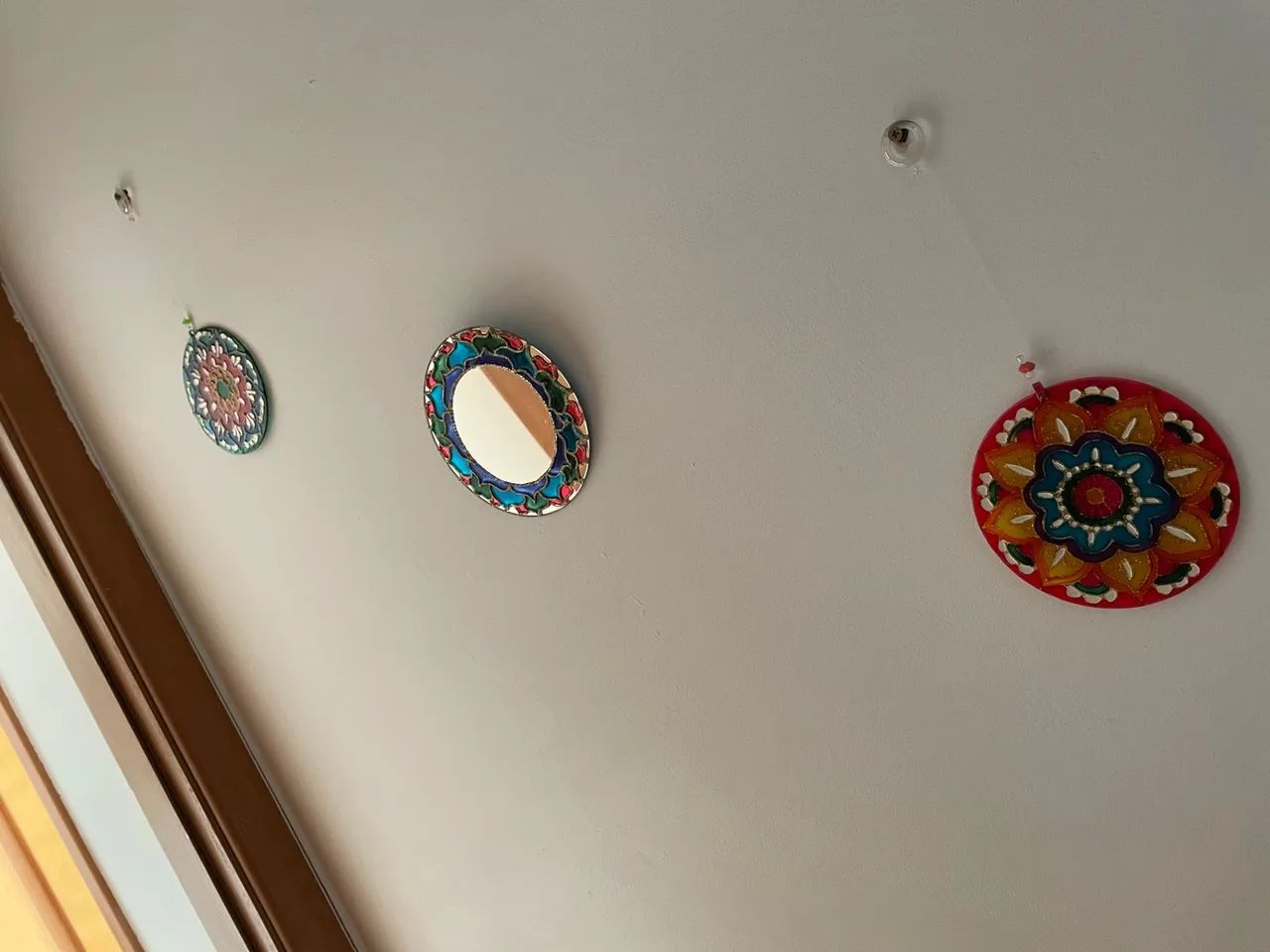 1 mandala de vidro grande 90 cm e 3 pequenas - Foto 2