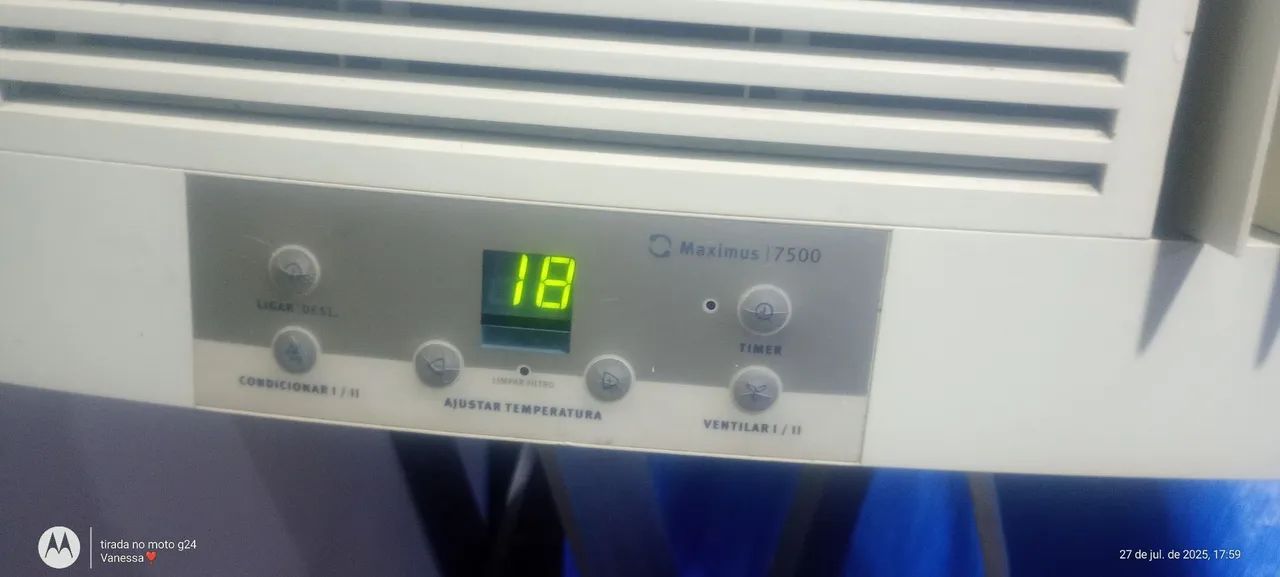 Ar condicionado Eletrolux digital 7.500 mil BTUs valor 950 reais  - Foto 2