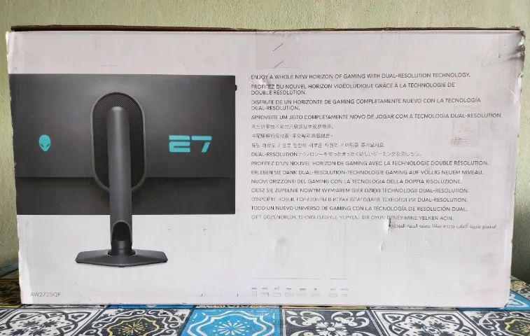 Monitor Alienware De 27" - AW2725QF Lacrado - Foto 2