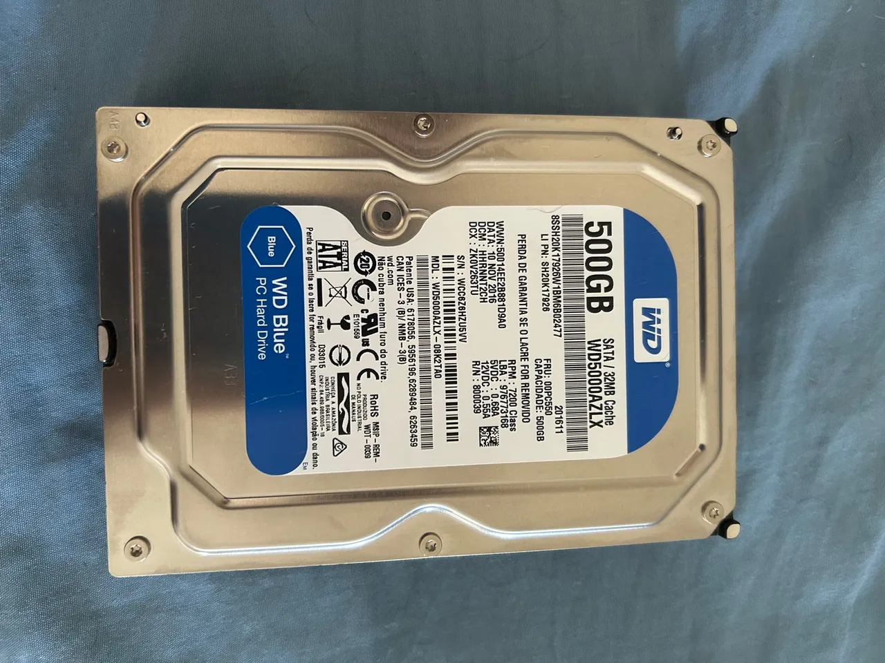 HD 500GB WD Blue