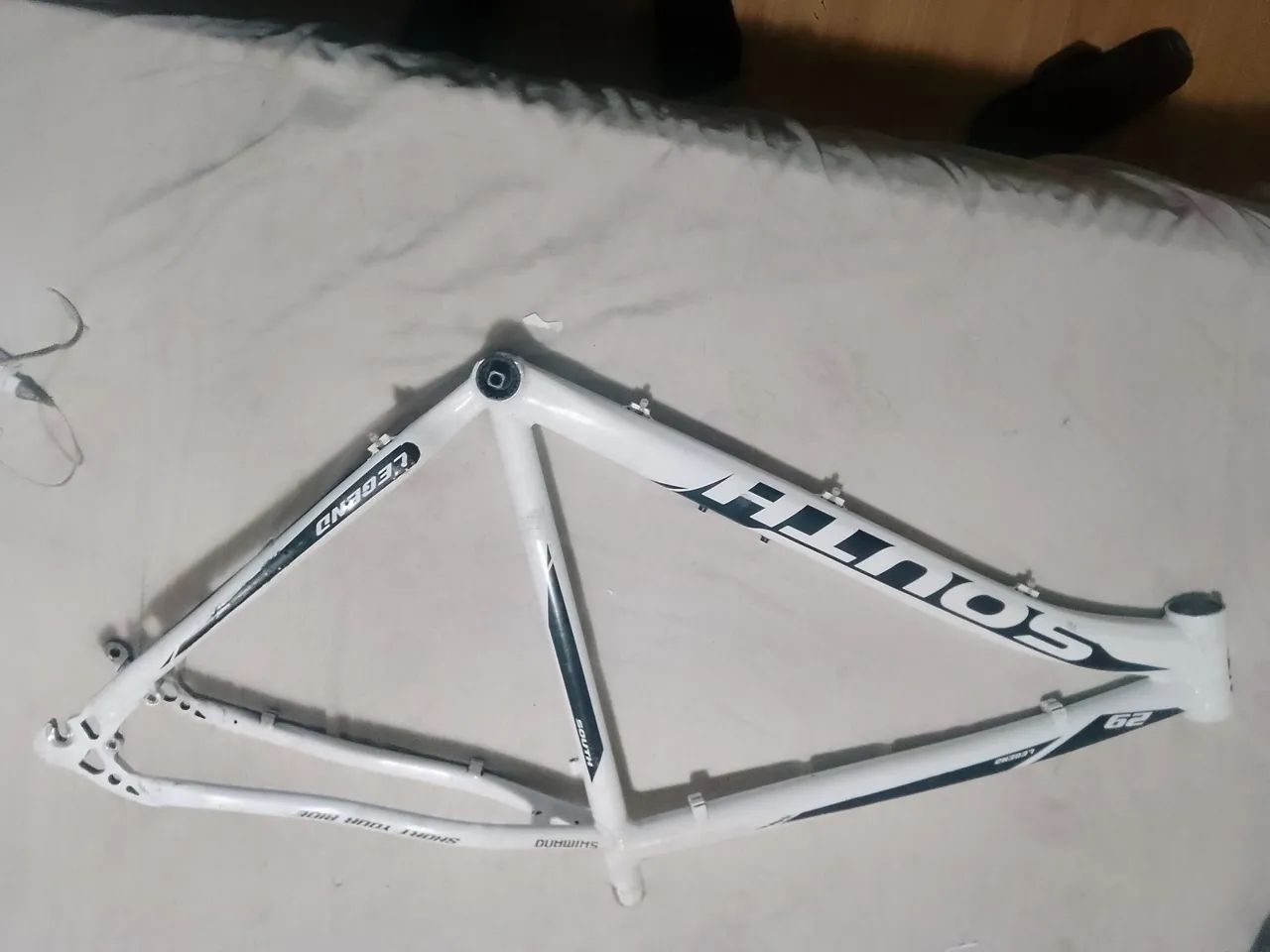 Quadro de Bicicleta Soul Legend 29 branca 150,00 reais 