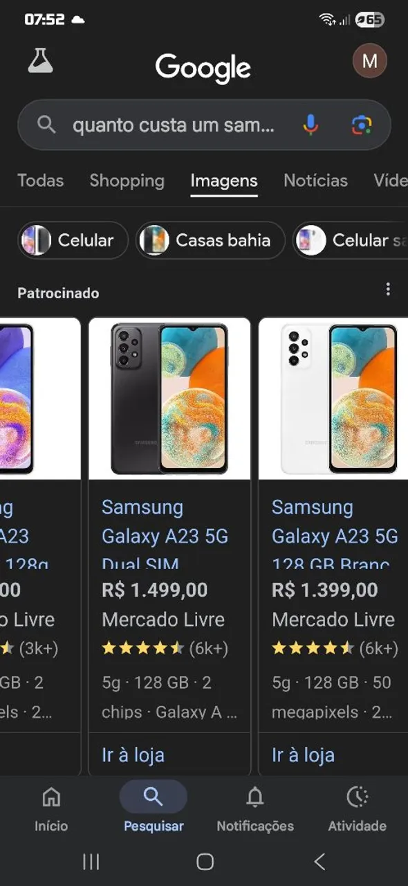 SAMSUNG GALAXY A23 5G 128G