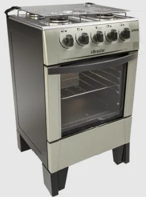 Vende-se Fogão Braslar 4 bocas Sirius Plus Bivolt