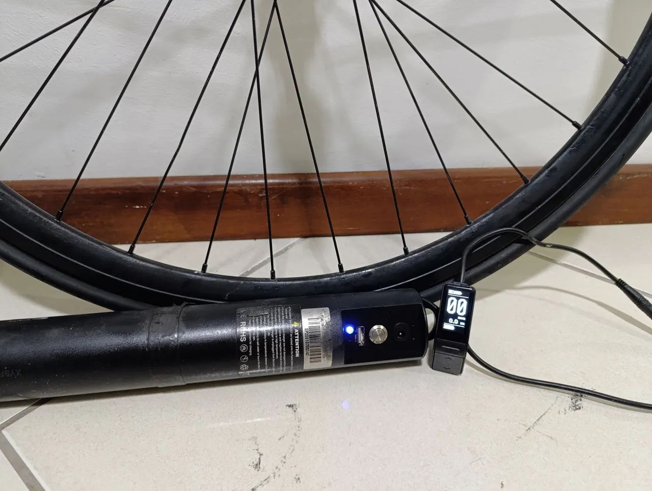 Sistema concreto da bike Oggi elétrica - Foto 2