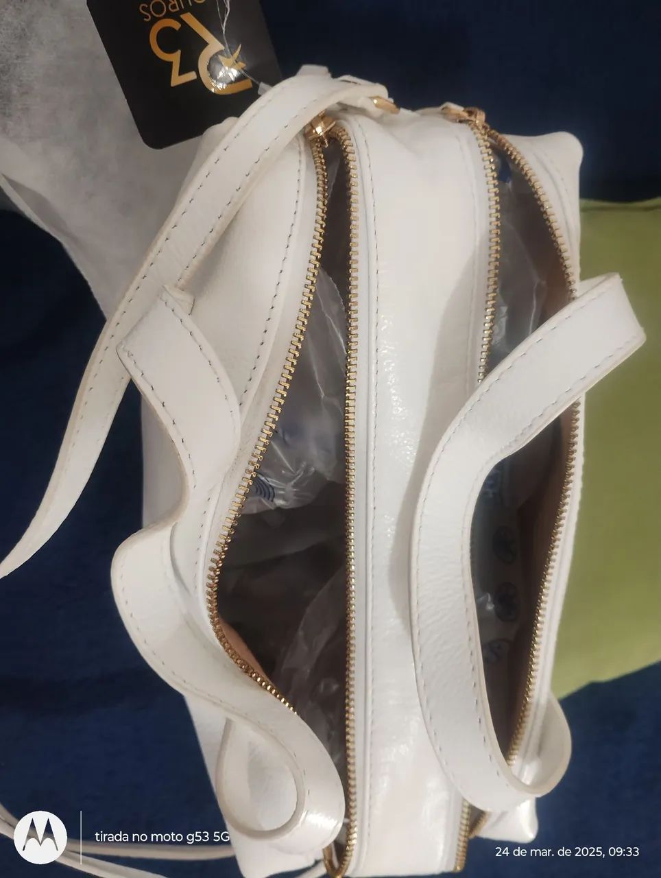 Bolsa de couro  - Foto 5