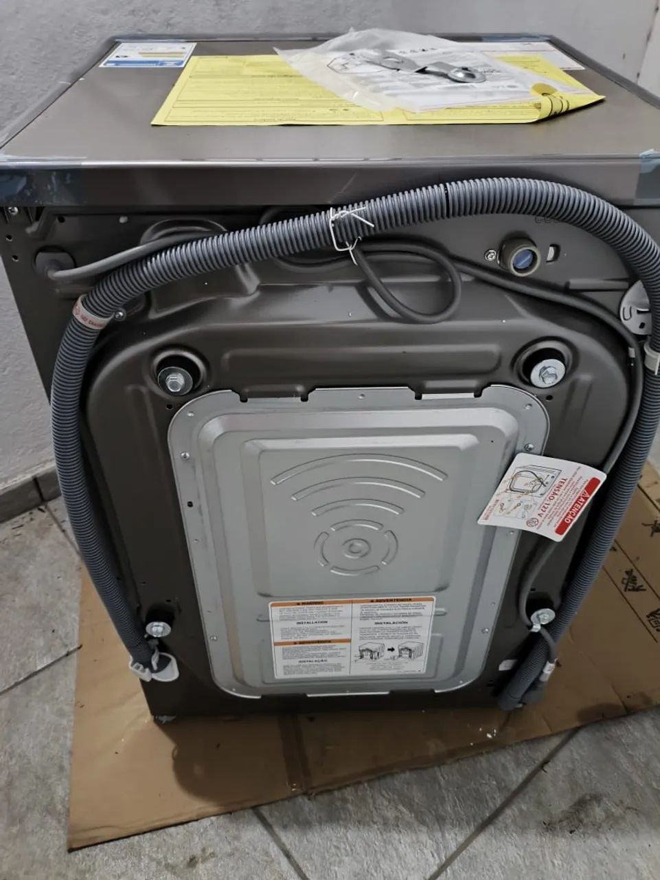 Máquina de Lavar LG ThinQ 12/7kg - NUNCA USADA  - Foto 2