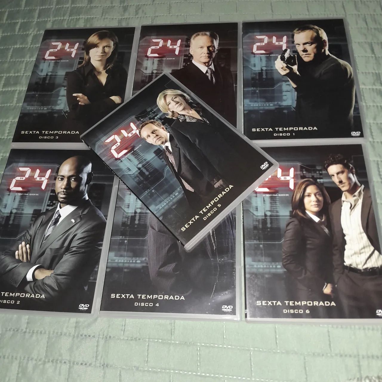 2 Box dvds 24 horas- 5 e 6 temporadas  - Foto 2