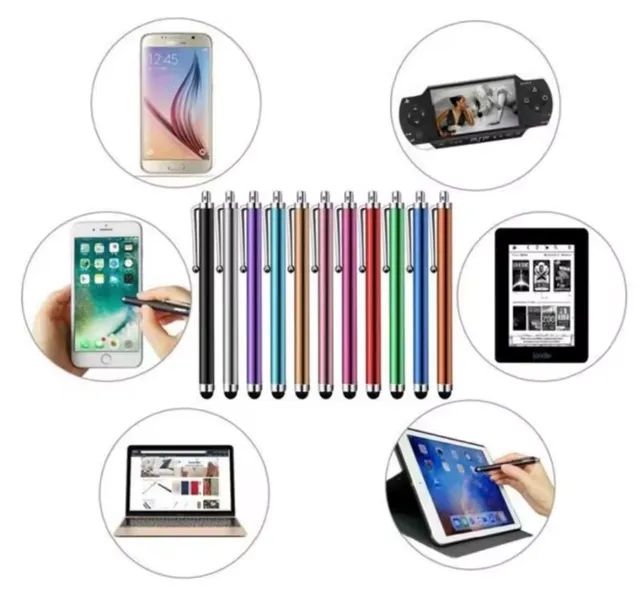 Kit com 10 unidades - Caneta Stylus Universal para Tablet e Celular - Foto 5