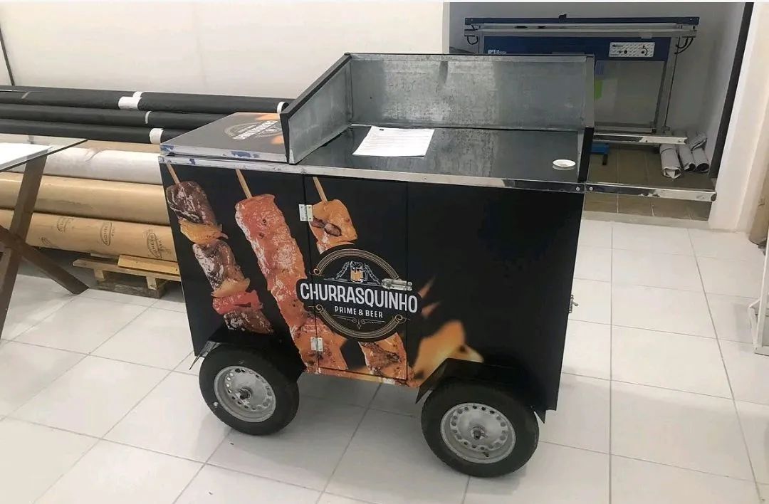 Carrinho de Churrasquinho / Hambúrguer e outros 