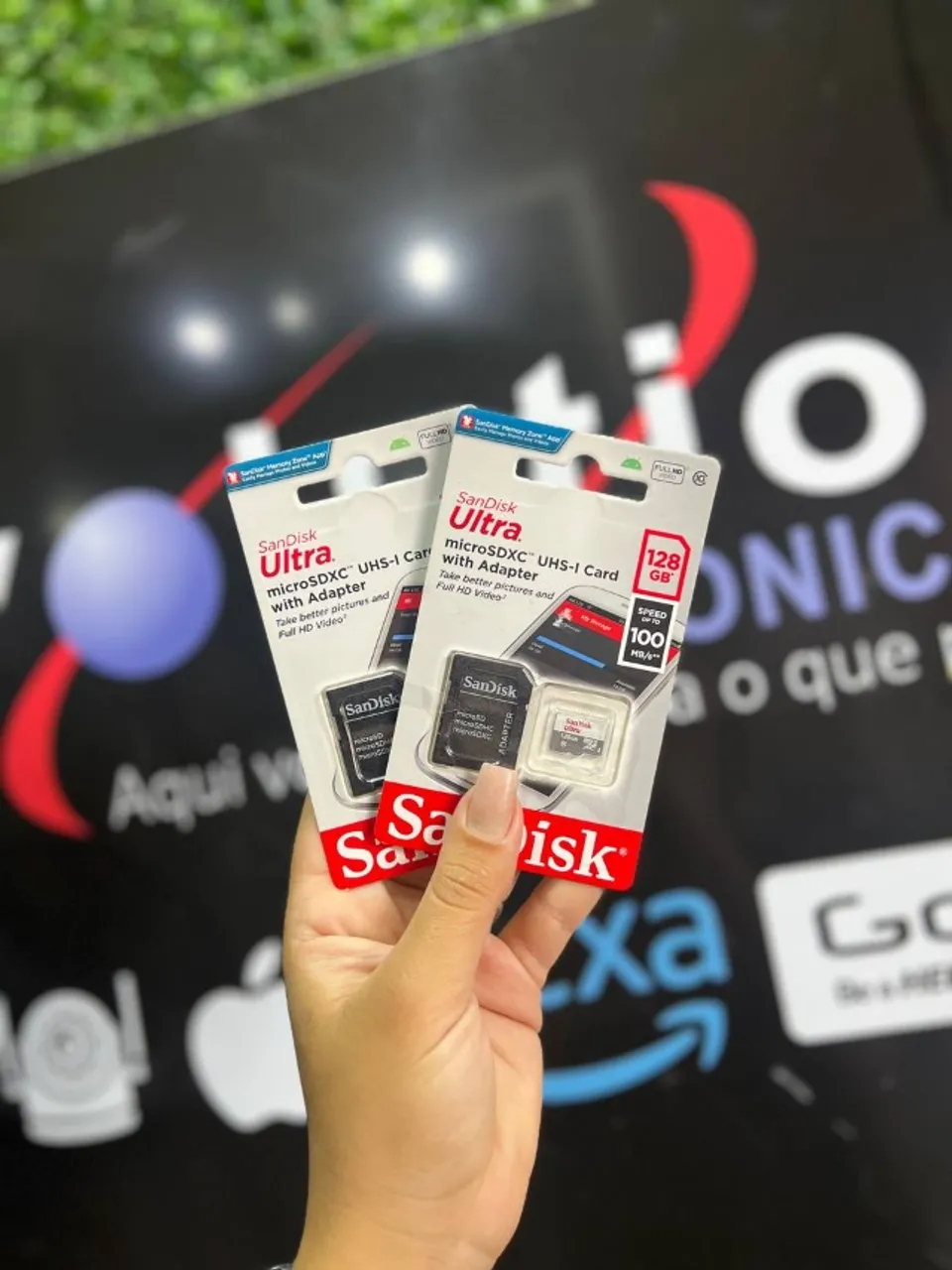 Cartão de Memoria 128GB - SanDisk Ultra - Classe 10