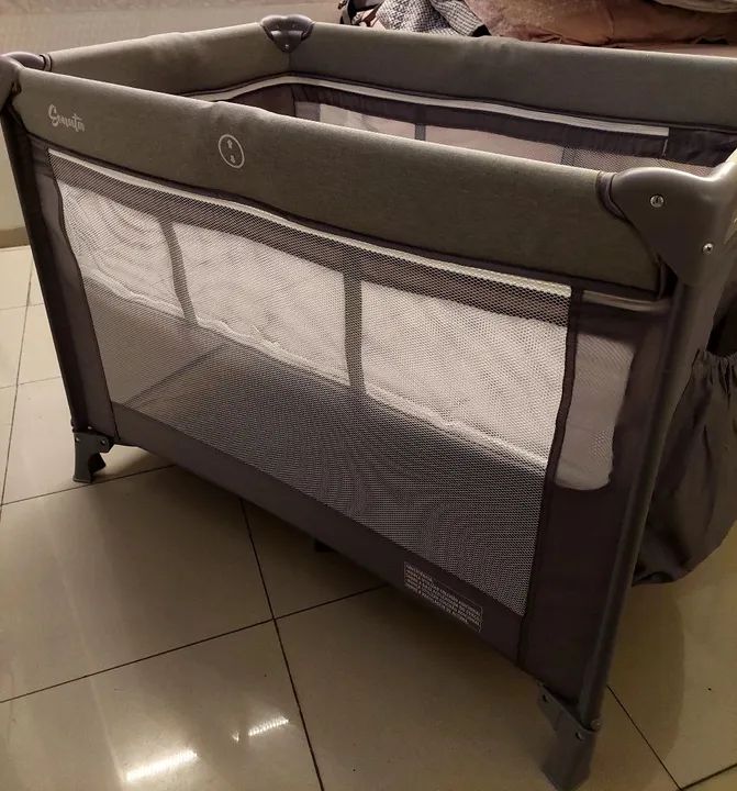 Berço Portátil e Chiqueirinho Burigotto Sonata. - Foto 4
