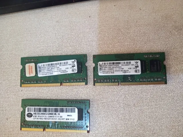 Memoria p/ Notebook DDR3L 4GB 1600mhz